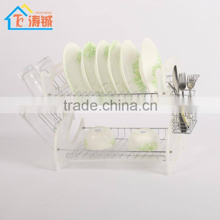 Metal plate shelf and rack