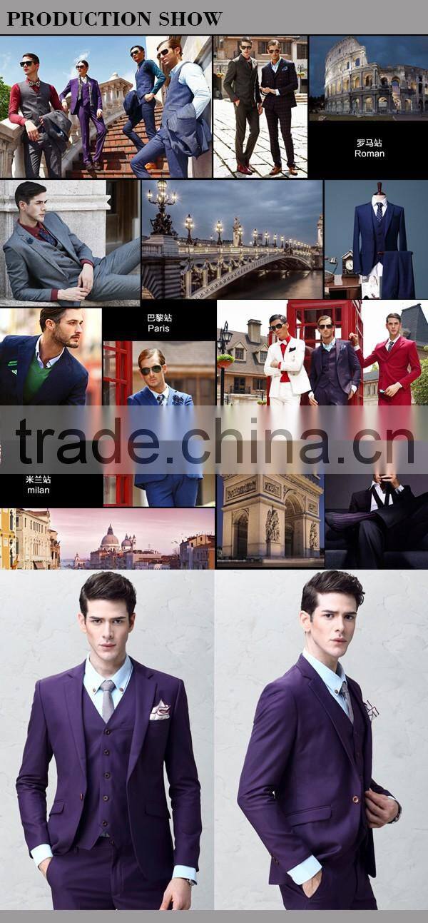 Wool Fabric Type and Suits Product Type 70% wool fabric mens suit