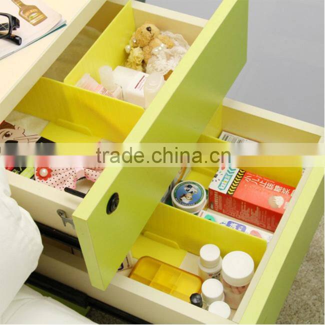 Fashion Design Plastic Adjustable Drawer Divider