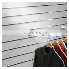 PVC / Melamine faced mdf slatwall aluminum inserts
