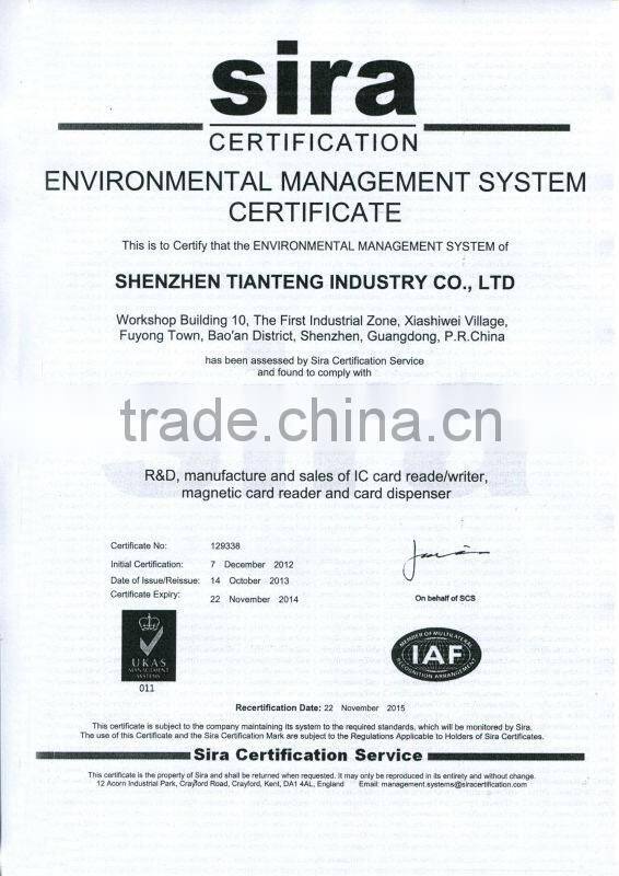 TTCE-RU100---USB interface Magnetic Card Reader with Track 1/2/3