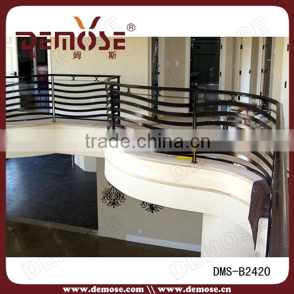 decorative home veranda iron railing/used wrought iron railing