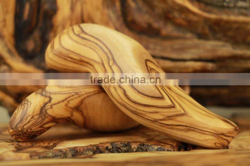 Olive Wood Carved Hand Figure of St. Mary for Praying