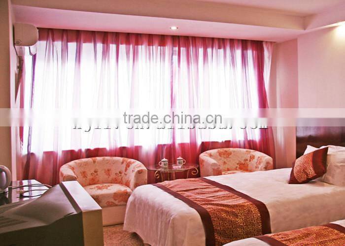 Permanent Flame Retardant Window Screen Fabric Of Good Quality In Hotel E002