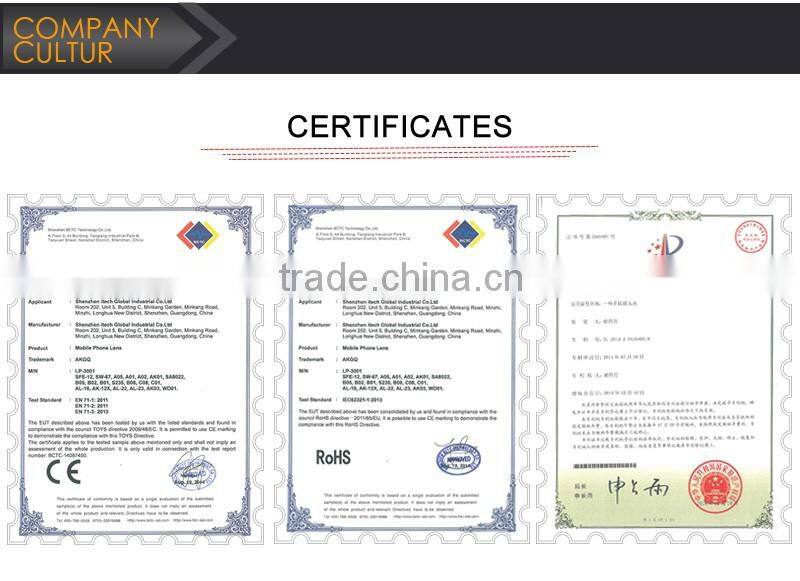 3X Professional HD Zoom Telephoto Lens with universal clip lens for iPhone SE 6S plus samsung galaxy s7 edge