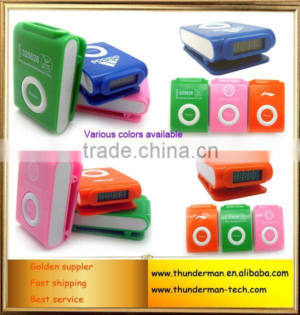 High tech quality chip Multifunction Mini Digital Calorie Pedometer Manual