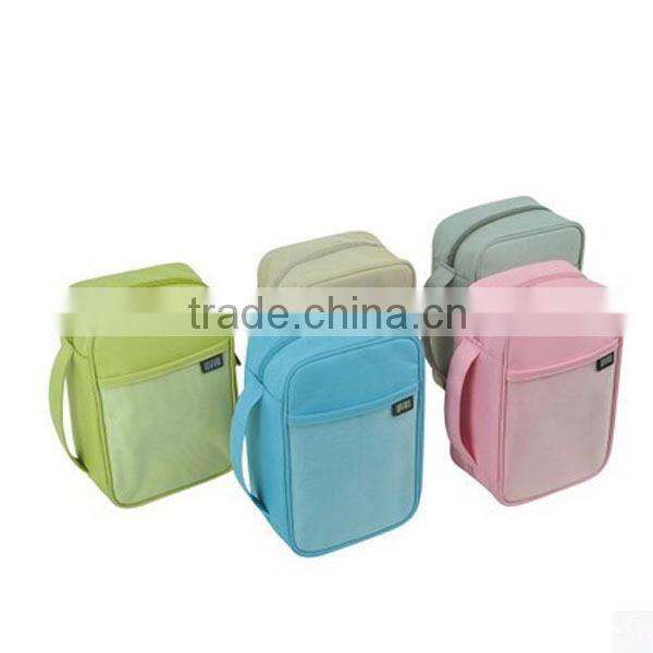 Factory price of China waterproof fabric zipper travel bag cosmetic organizer bag