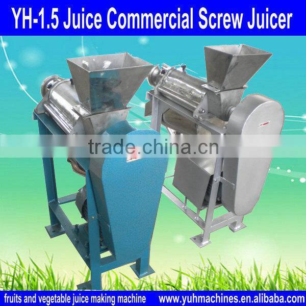 New Type Stainless Steel YH-1.5 Fruit And Vegetable Juicer/Low Speed Extractor Juicer Manufacturer