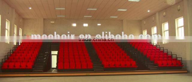 Ceremony Retractable Seating System Used Chair Telescopic Bleacher For Sale