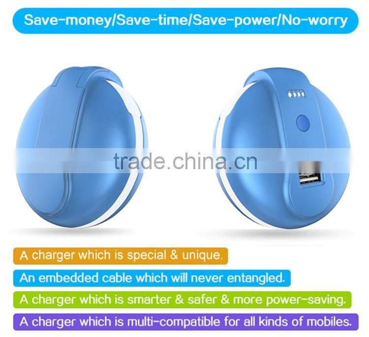 2016 Top Selling Products Ball Shaped 3000mAh Pokeball Pokemon Power Bank