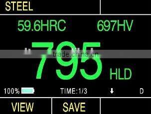 DTEC DH600 Portable Leeb Hardness Tester Colorful Display Curve Graph Top Grade Hardness Tester
