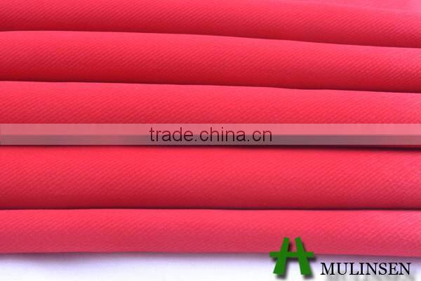 Mulinsen Textile 2016 Dyed twill 100% Polyester Satin Fabric