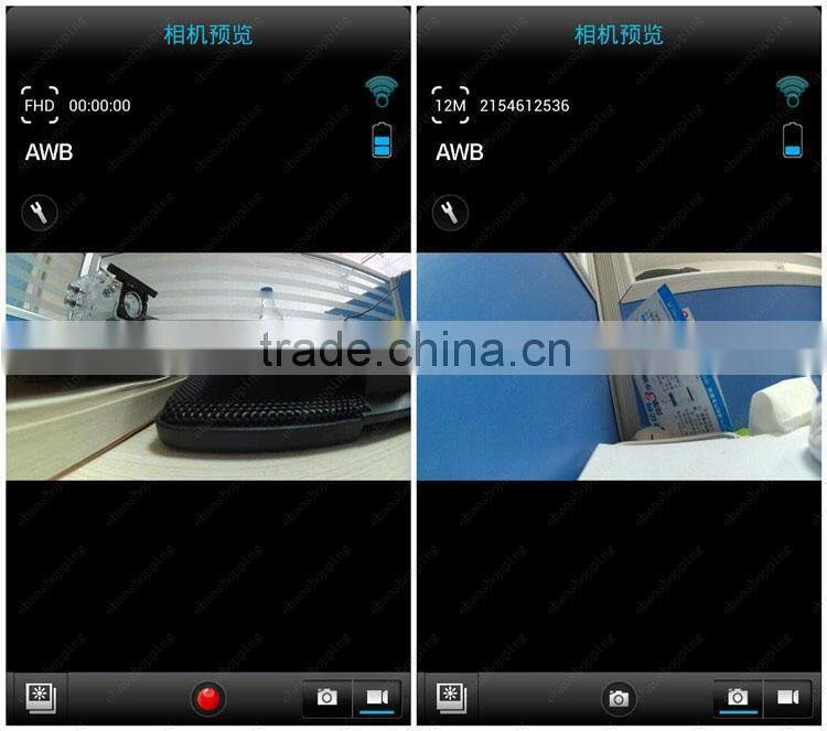 Wifi Mini Waterproof Sports Action camera 2.0" LCD Full HD 1080P 12MP 170 Wide Angle Lens Video Recorder with IR Remote Control