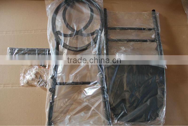 White knocked down design resin fisher price chair