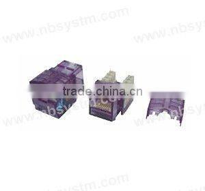 Cat5e UTP Keystone Jack 90 degree,110 type