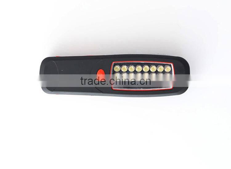 dry battery plastic hanging magnet 24LED Multifunctional LED Work Light