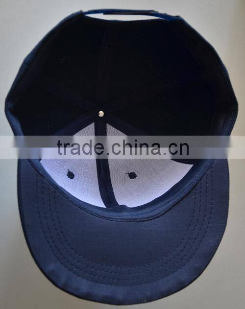 Polyester snapback hat