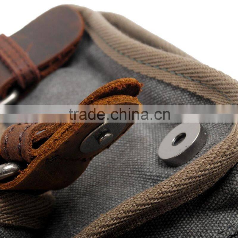 Custom travel shoulder leather bags man small shoulder bag china supplier tote bag 2016