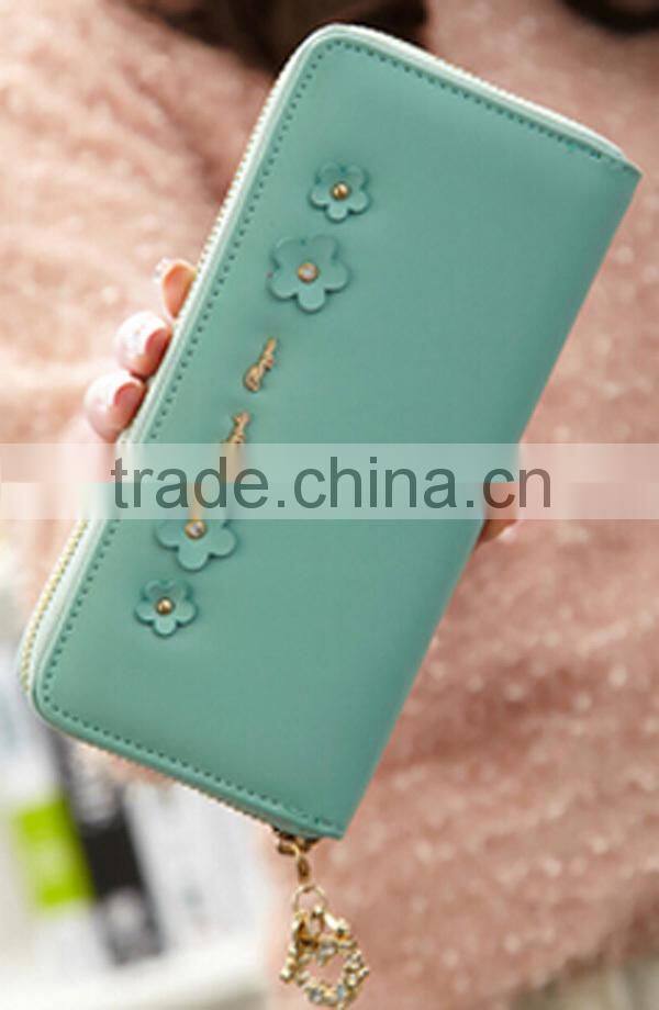 China suppier wholesale soft cheap bags korean flower print candy colur purse bags