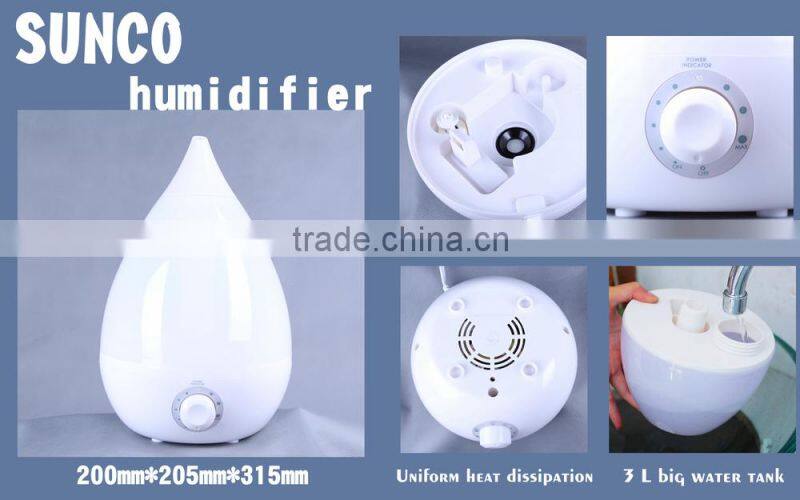 3L large capacity humidifier household humidifier