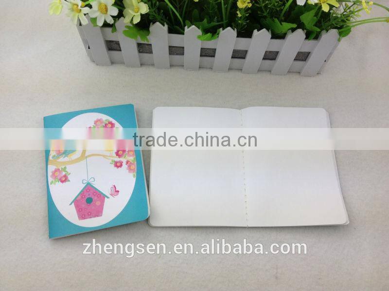 Cheap paper printing blank pocket notebook