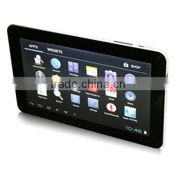 Hot Selling 2013 New Best Cheap Tablet Pc Software Download Android 4.2 With Allwinner A13 -1.5GHZ(Cortex A8) With GPU Mali-400