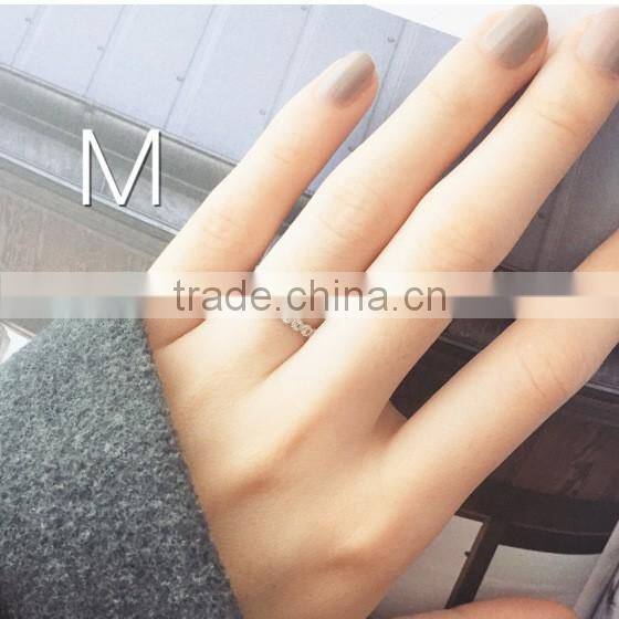 Fashion cheap 925 sterling silver small knuckle ring for young girls