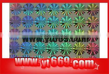 3D company logo sticker/Hologram label