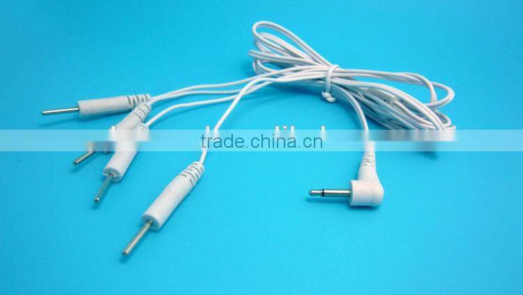 DC2.5mm 4pin tens lead wire for tens ems muscle stimulator