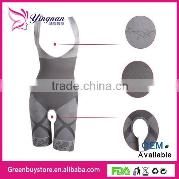 Natural Bamboo Charcoal Slimming Suit, Magic Slimming Body Shaper