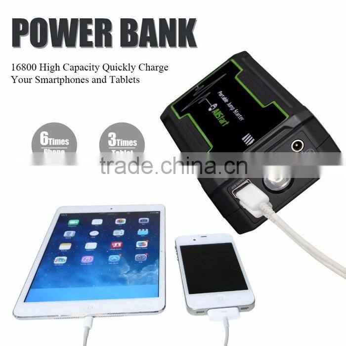 16800Mah Car Jump Starter Box Battery Pack