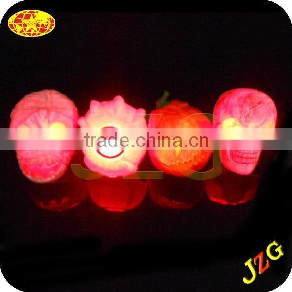 13years factory supply finger ring flashing led light party decor cheap promotional gift plastic led light finger ring