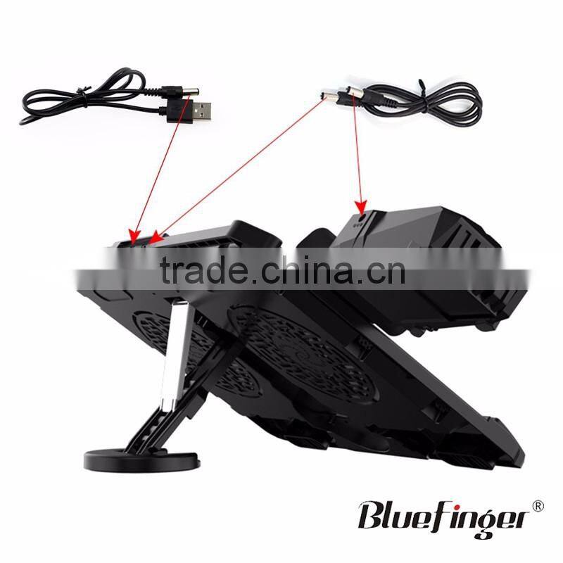 Shenzhen Factory LED laptop cooler with cooling pad