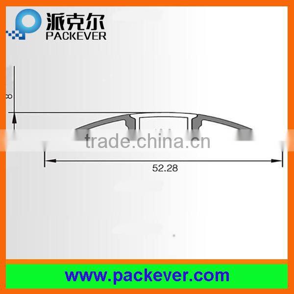 Shenzhen supplier customed milky diffuser/ transparent cover aluminum LED light profile