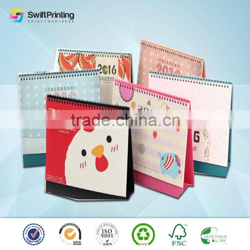 Fashion new products table top calendar