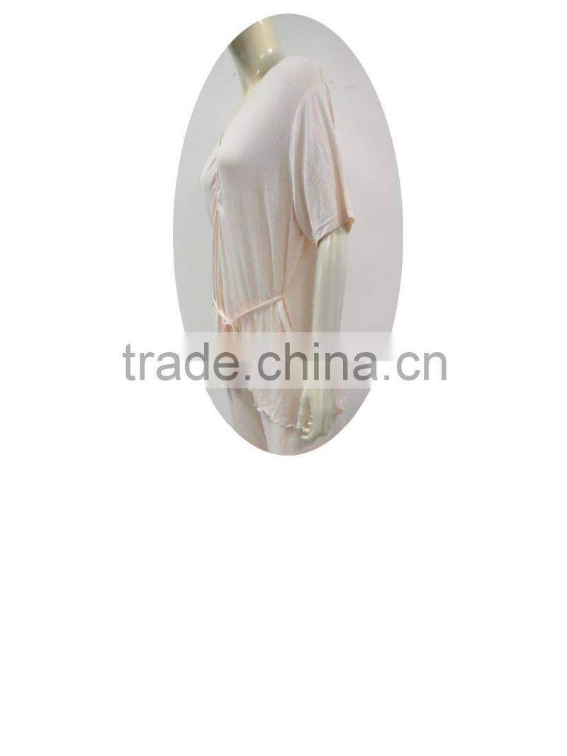 chic pajama top with cording