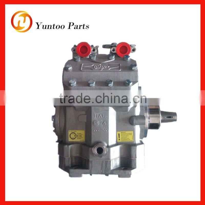 Yutong bus air conditioner system used original compressor