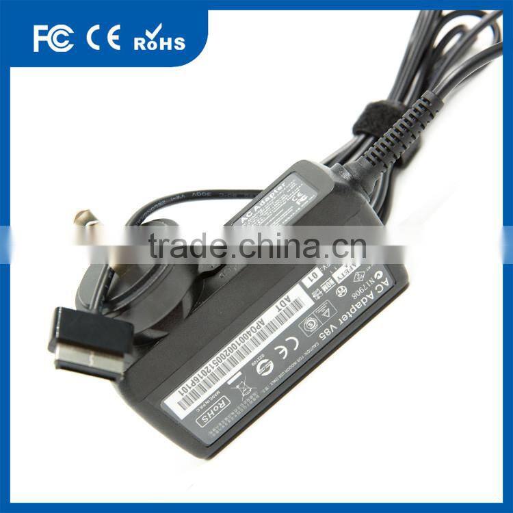 Flat Mouth 15V 1.33A Universal Laptop Switching Power Adapter For HP