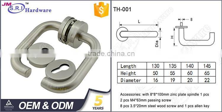 China manufacturer Promotional stainless steel handle gatehouse door hardware