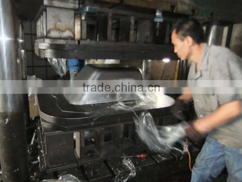 stainless steel tip lorry /tilting cart / tripper car