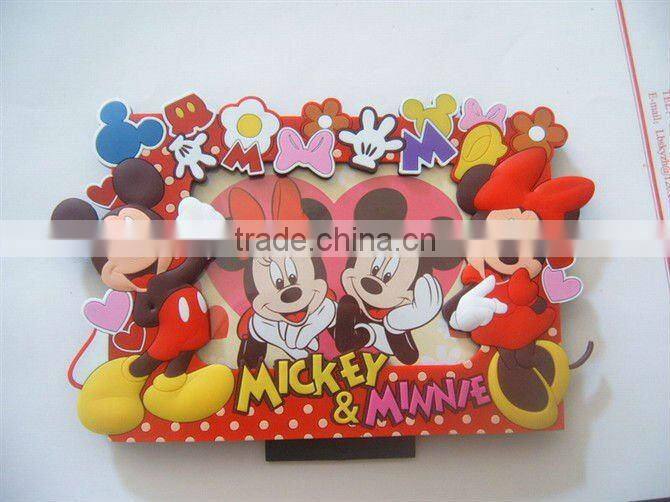 starfish soft pvc 3D photo frames with promotion