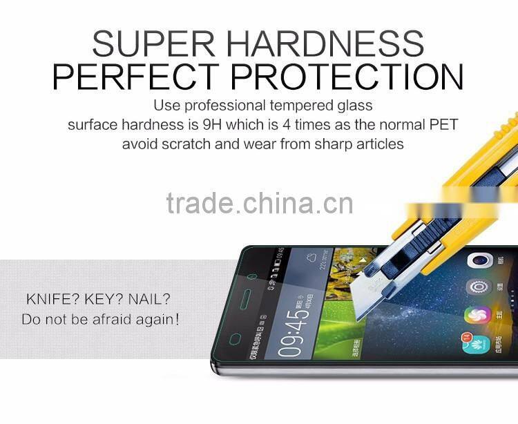 hotsale high transparency anti-glare tempered glass screen protector for Huawei P8
