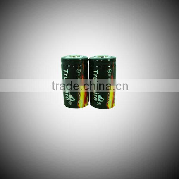 Factory directly sale, TrustFire 3.7Volt 880mAh 16340 Protected high recycle rechargeable battery holder from original factory