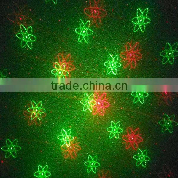 Mini laser light show projector