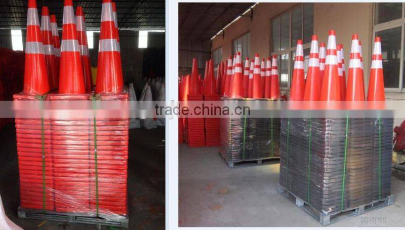 High Quality Flexible Orange PVC Traffic Cone