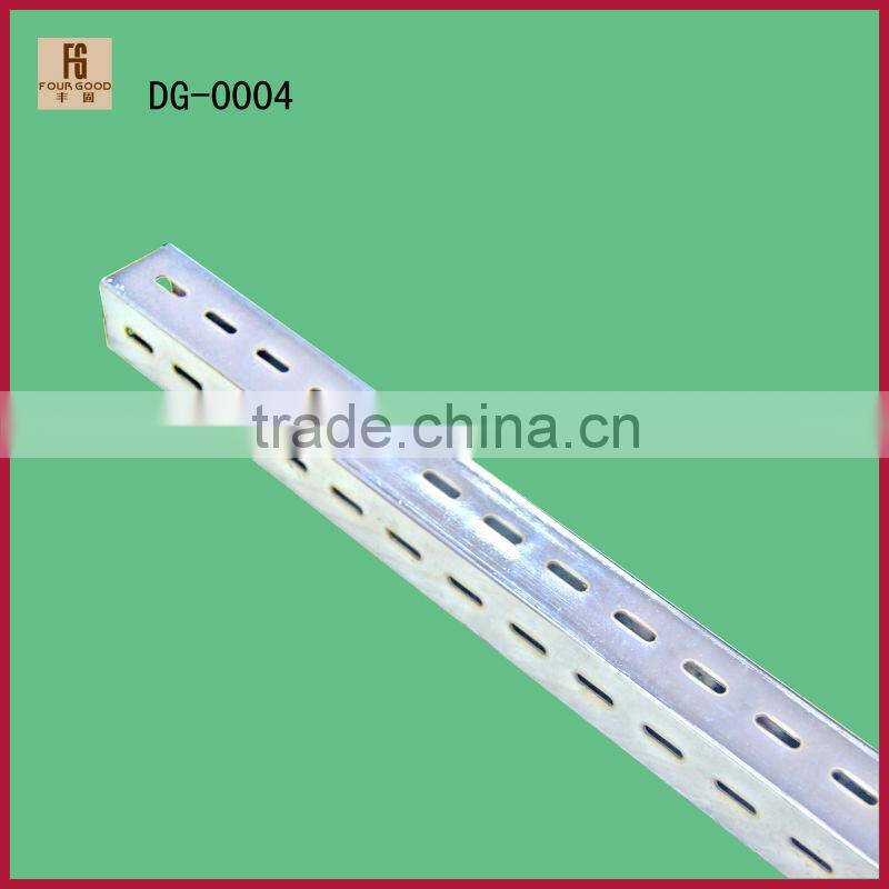 A4 Square metal channel column,slotted pipe
