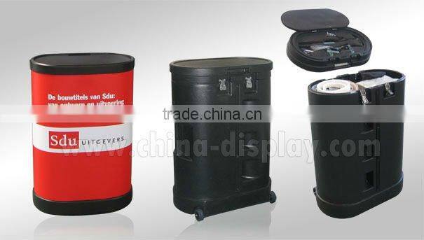 10feet exhibition booth display stand with podium case