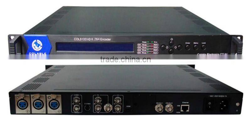 1 channel HD/SD-SDI to IP Encoder h.264 COL5100