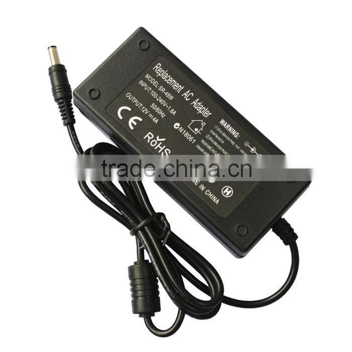 High quality 12V adaptor power supply for LED 12V 4A 48W