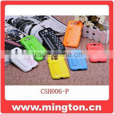 Plastic case stand pouch for samsung N7100